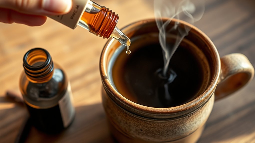 add vanilla stir evenly