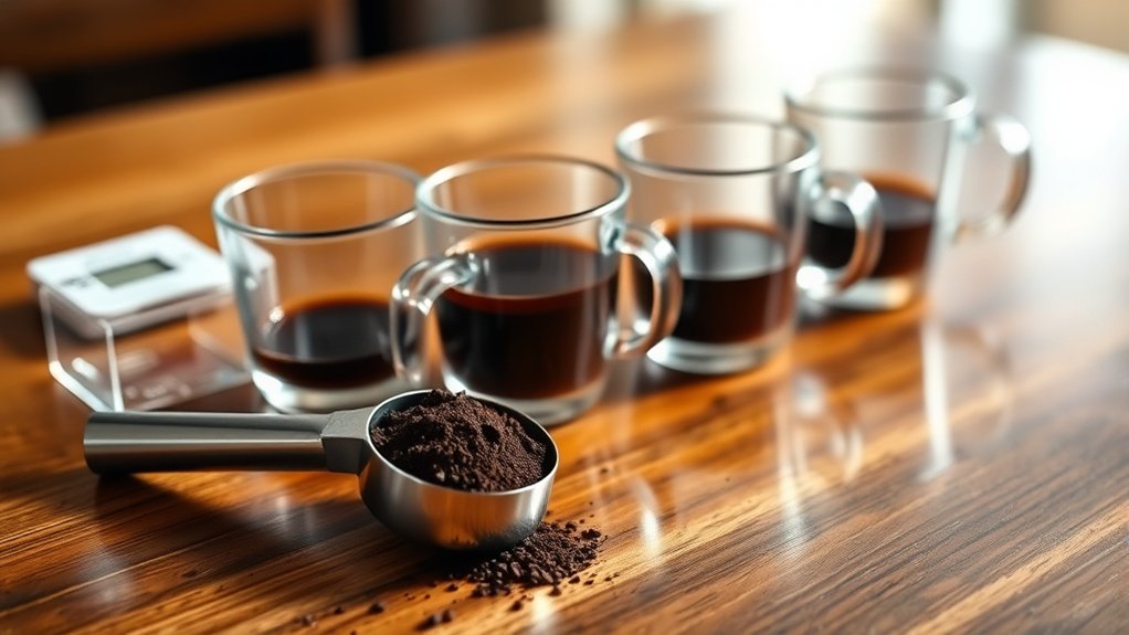 adjust coffee for cup size
