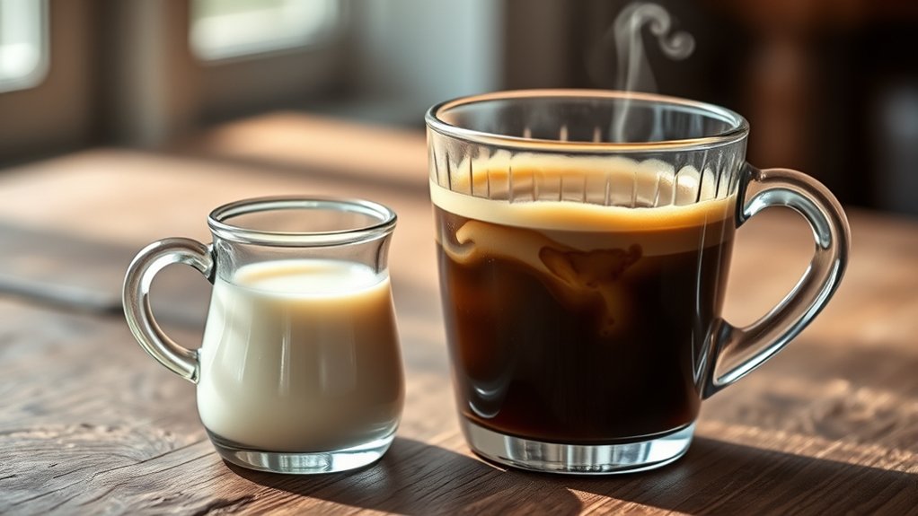adjust creamer for cup size