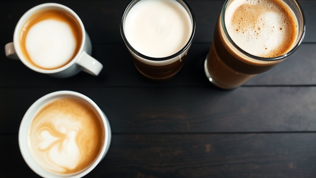 adjust milk for texture