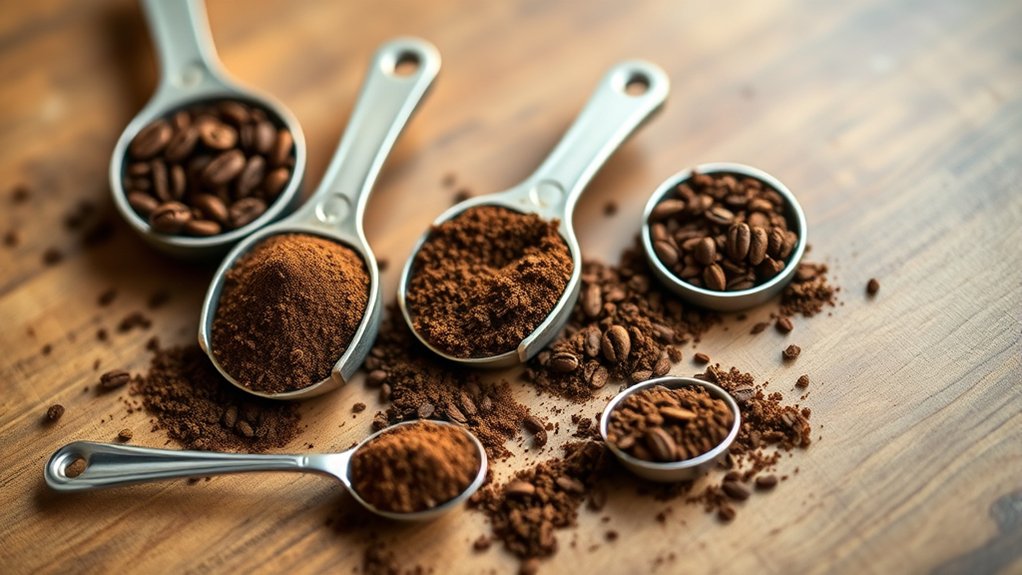 adjust scoop size for optimal brew