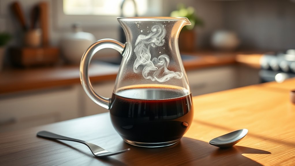avoid leaving coffee overnight