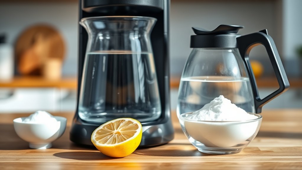 baking soda coffee maker cleaning