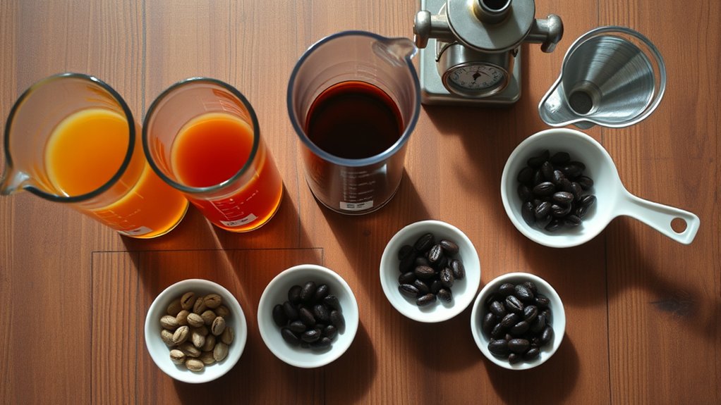 bean type affects caffeine