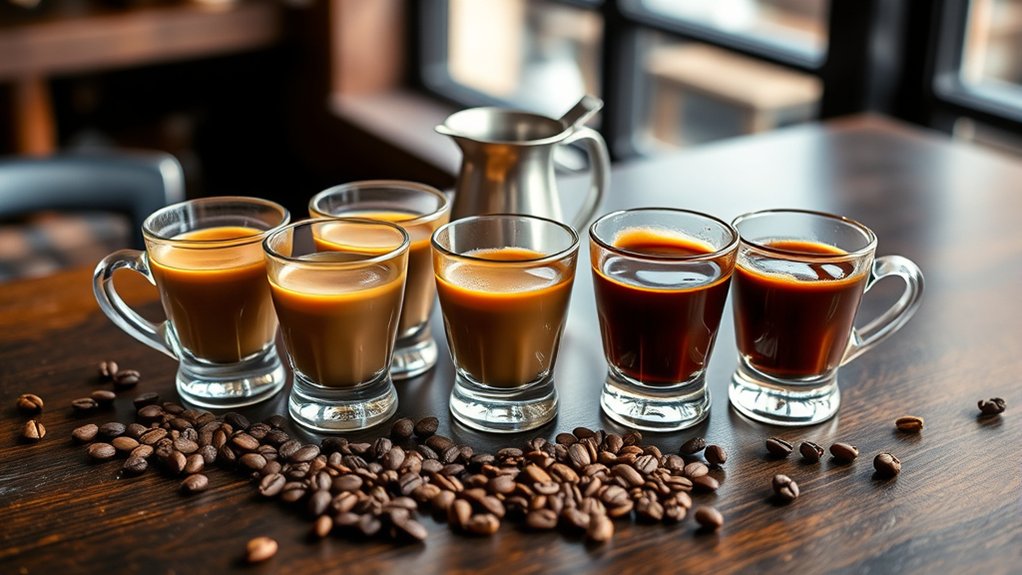 bean type influences caffeine