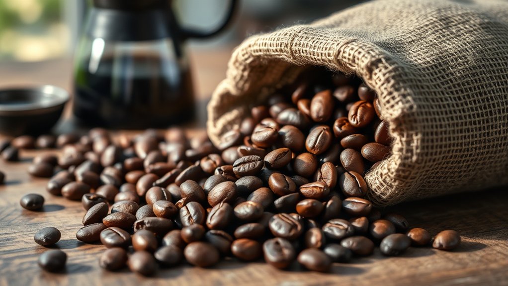beans origin and roast