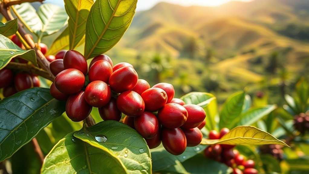 best zones for coffee growth
