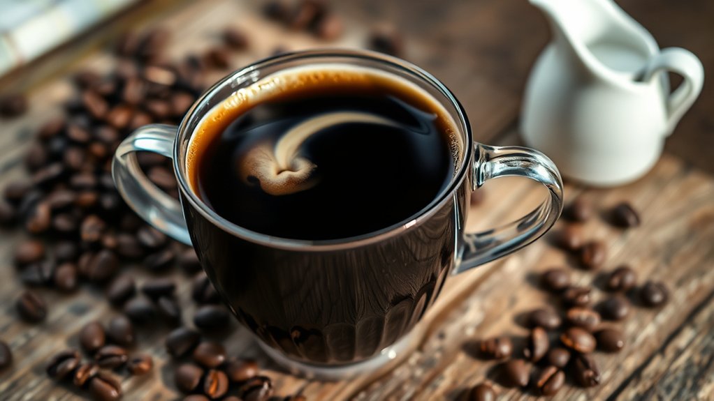 black coffee boosts fat burning