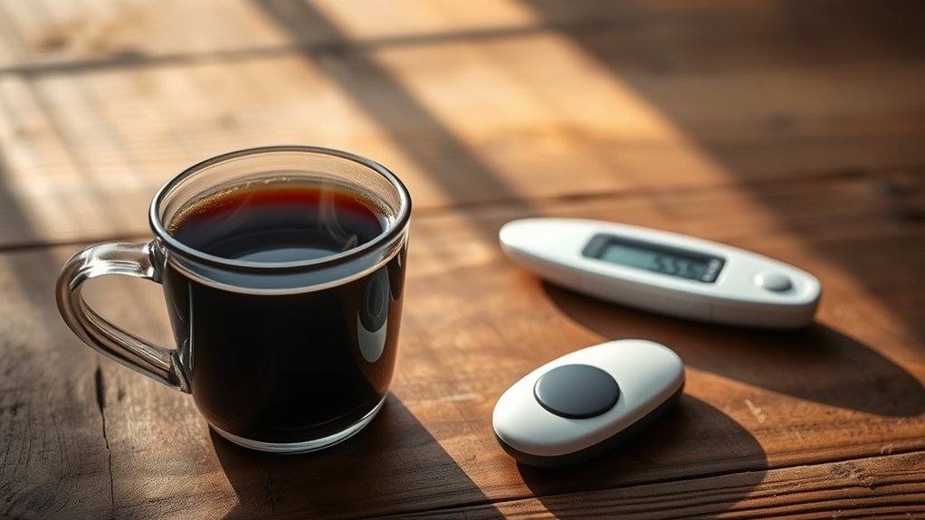 black coffee lowers blood sugar