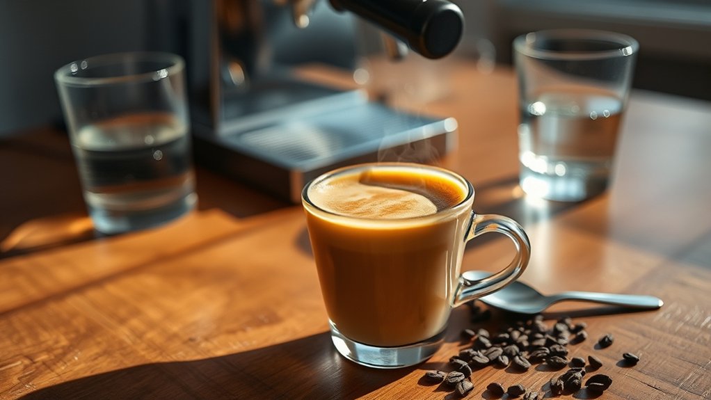 blonde espresso caffeine similar