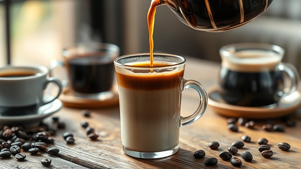 bold concentrated coffee flavor