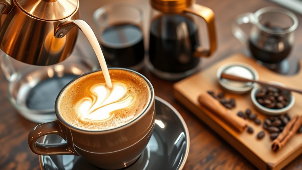 bold espresso creamy sweetness