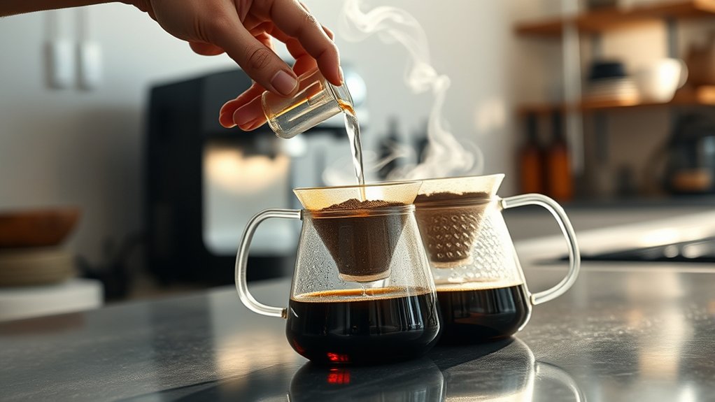 brew coffee step by step
