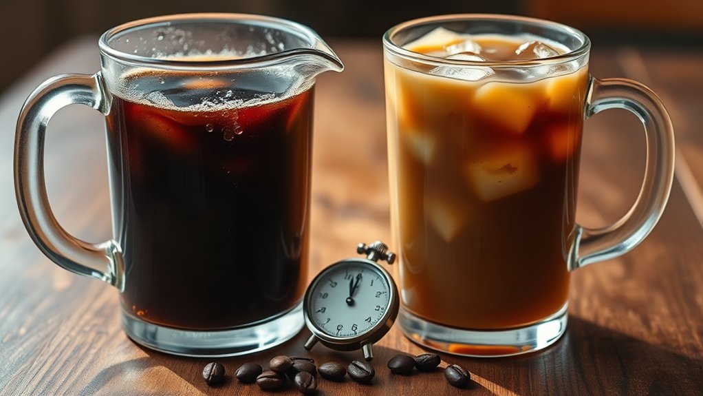 brew time affects coffee