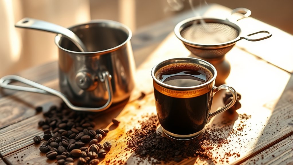 brew turkish coffee easily