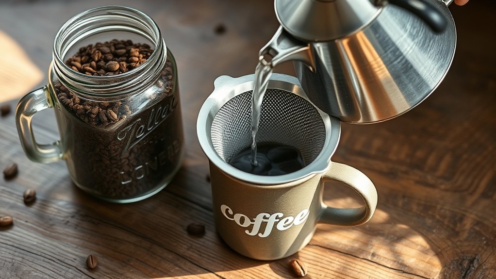 brewing coffee without filters