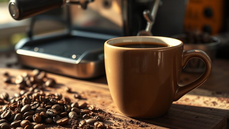 burnt coffee taste causes
