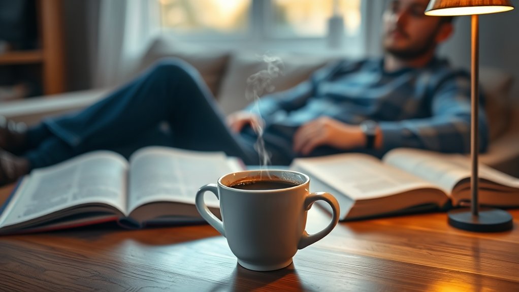 caffeine blocks sleep signals