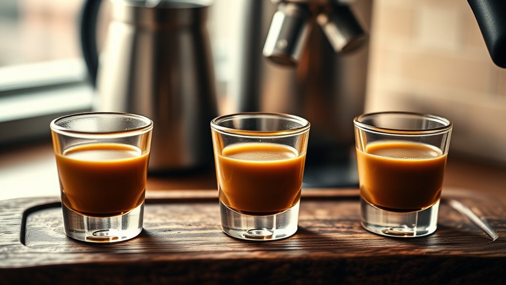 caffeine content in espresso
