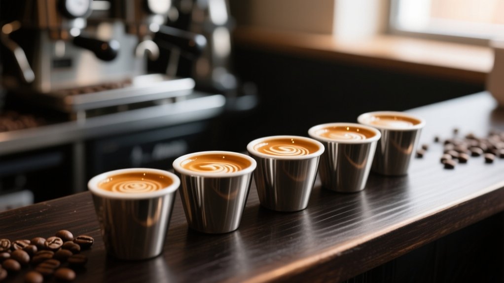 caffeine content in espresso