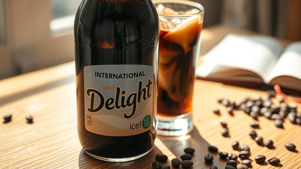 caffeine content in iced coffee