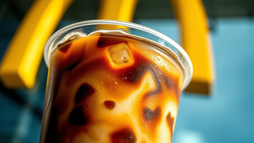 caffeine content in iced coffee