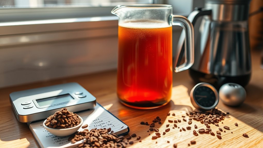 caffeine extraction through brewing