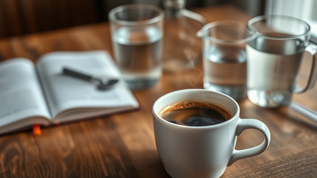 caffeine increases urine output
