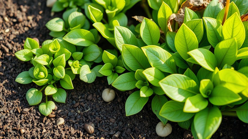 caffeine inhibits plant growth