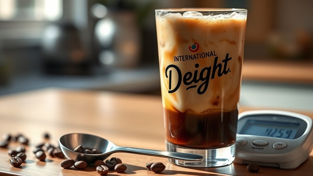caffeine intake by serving size