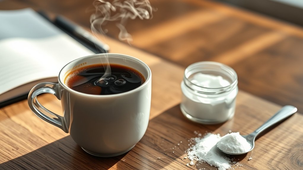 caffeine may reduce creatine benefits