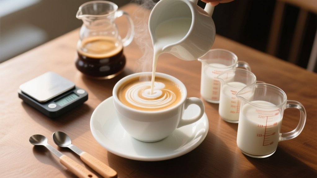 cappuccino milk ratio explained