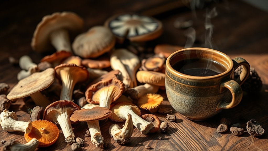 choose organic mushroom powders