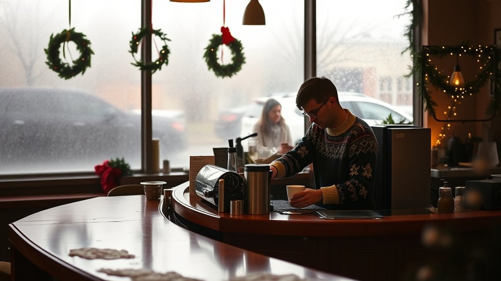 christmas day coffee shop hours
