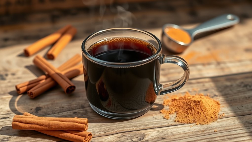 cinnamon coffee boosts metabolism