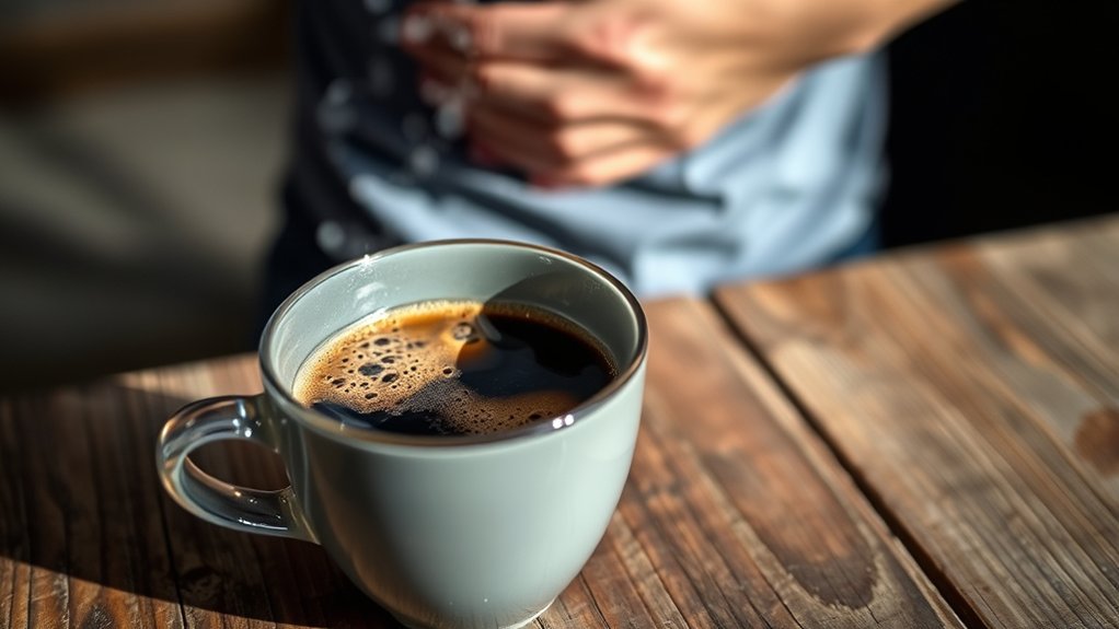 coffee acids irritate stomach