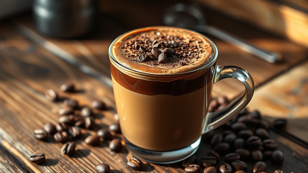 coffee and chocolate blend