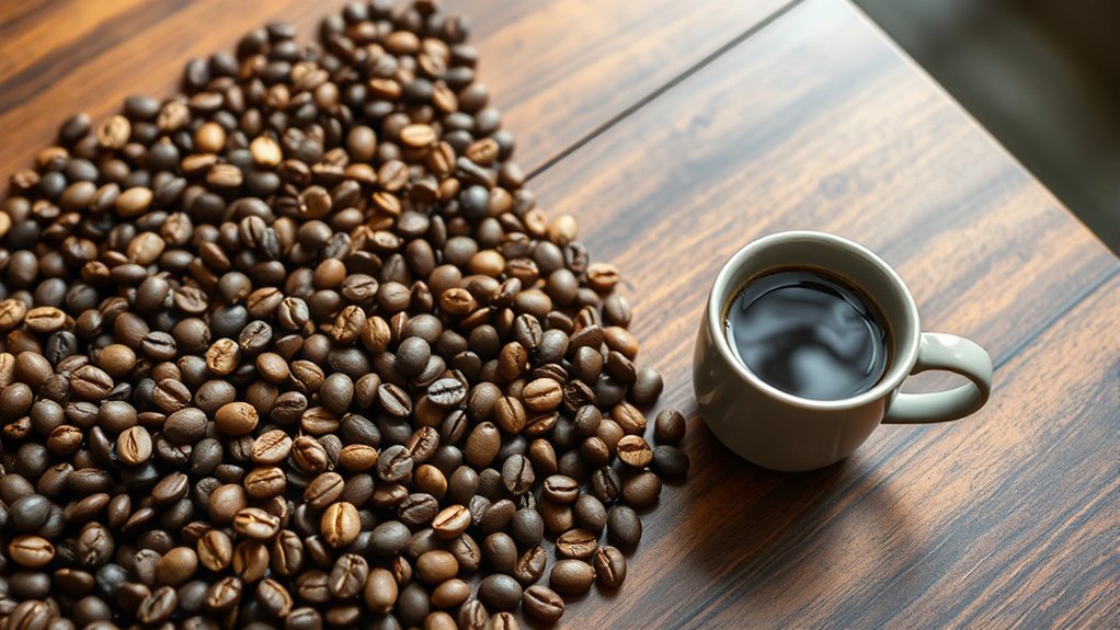 coffee bean color indicates roast