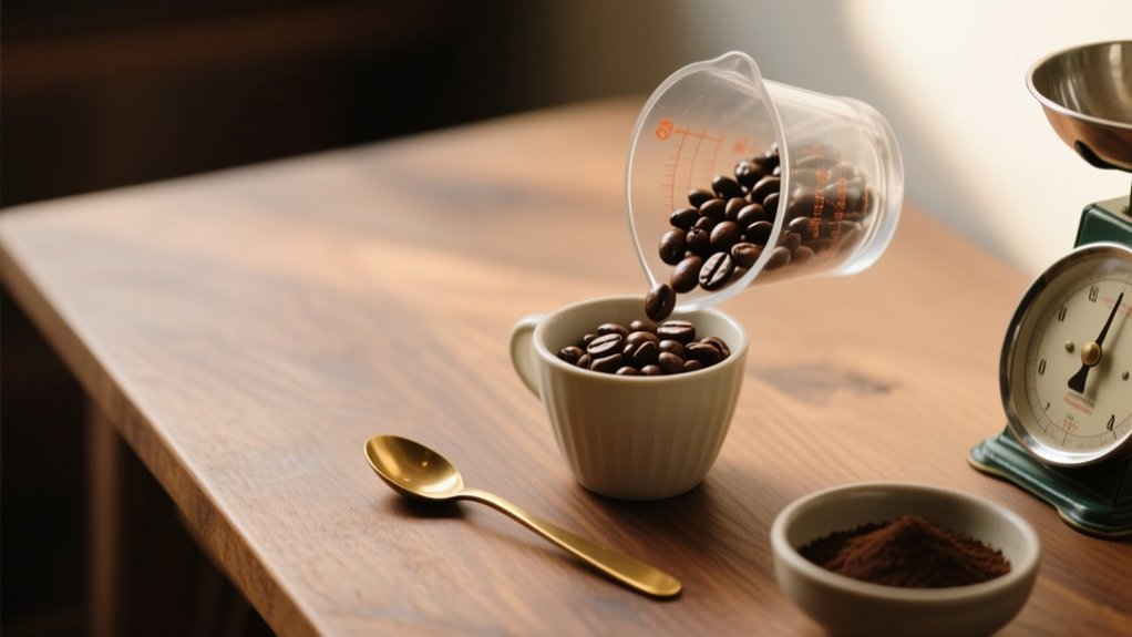 coffee bean measurement guide