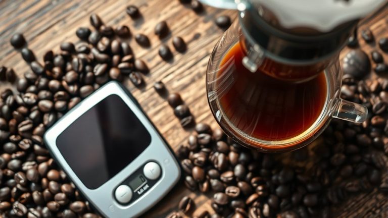 coffee bean measurement ratio