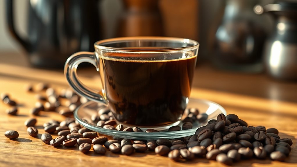 coffee beans per cup
