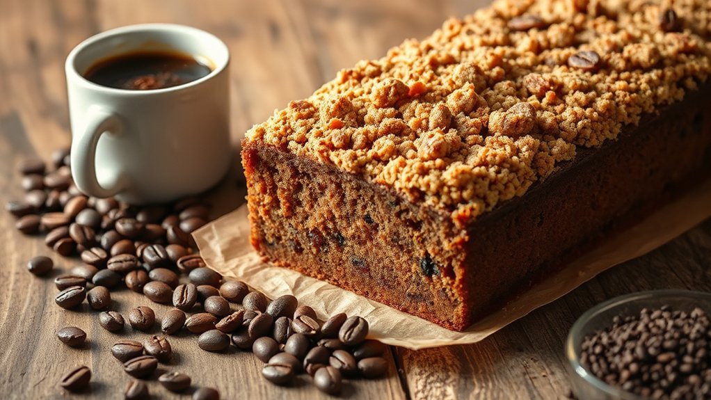 coffee cake usually lacks caffeine