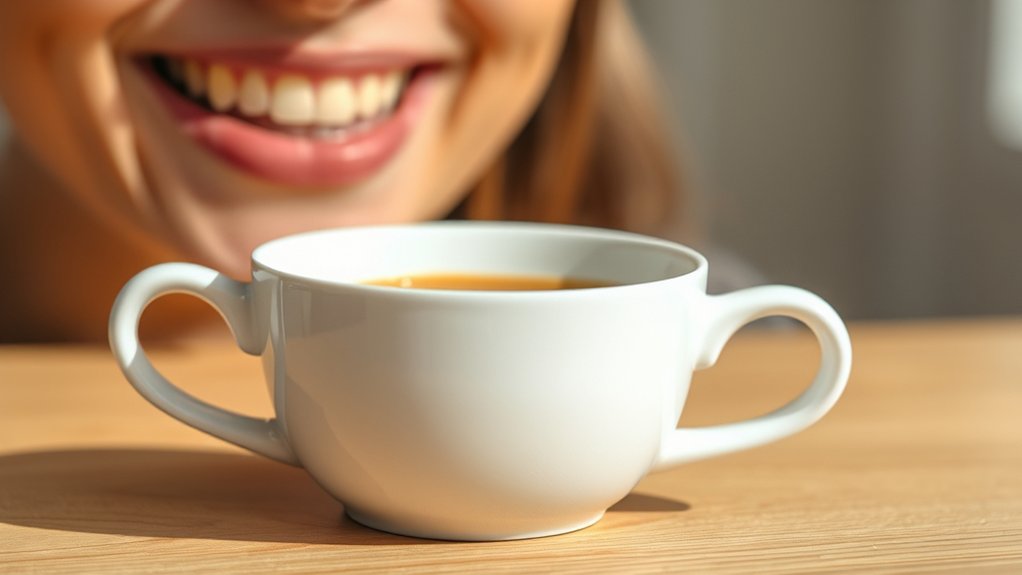 coffee causes teeth staining