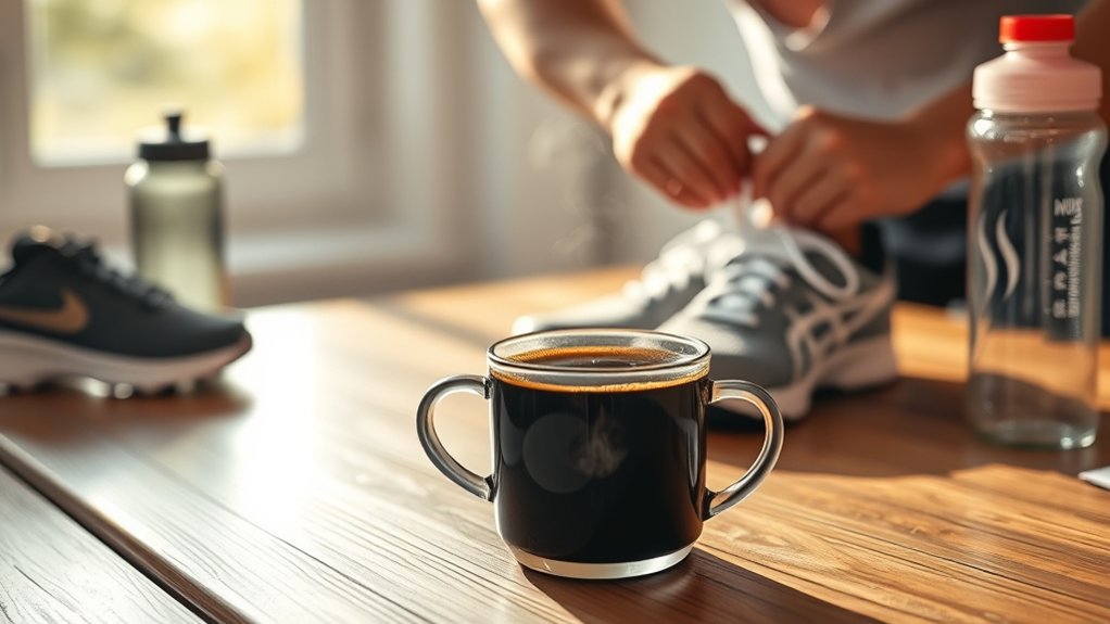 coffee enhances fat burning