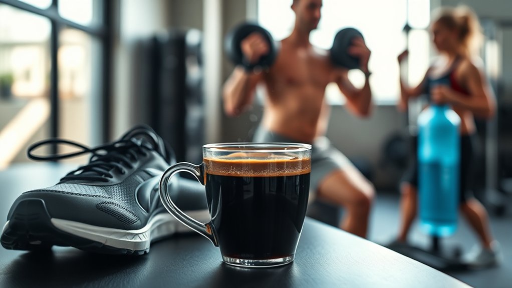 coffee enhances workout focus