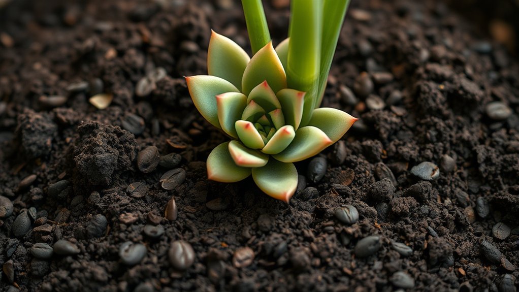 coffee grounds harm succulents