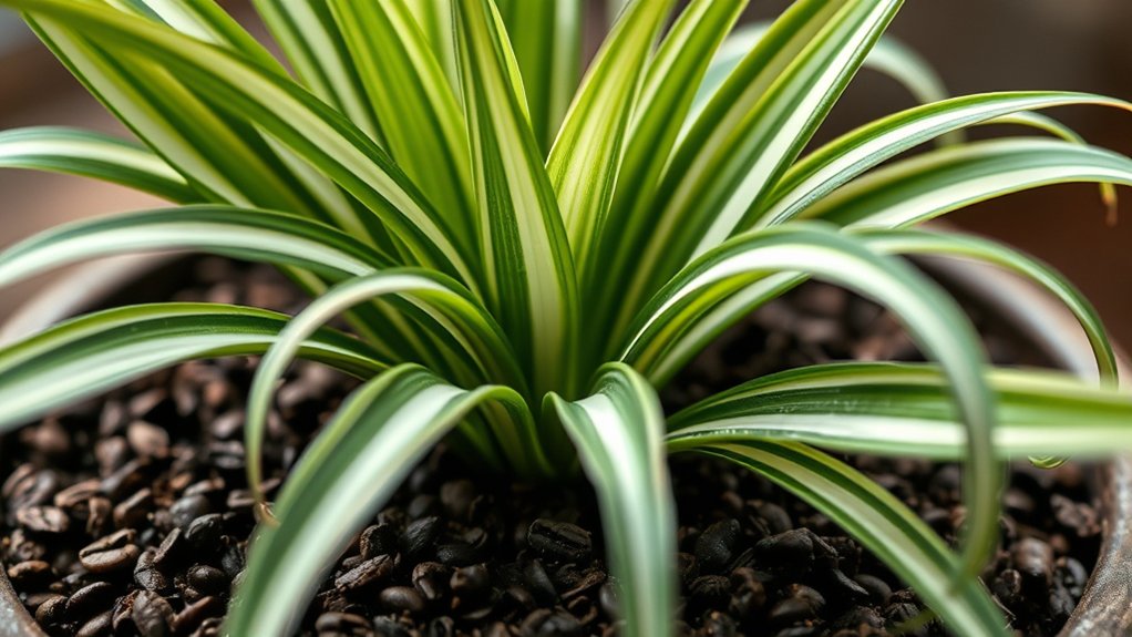 coffee grounds improve plant health