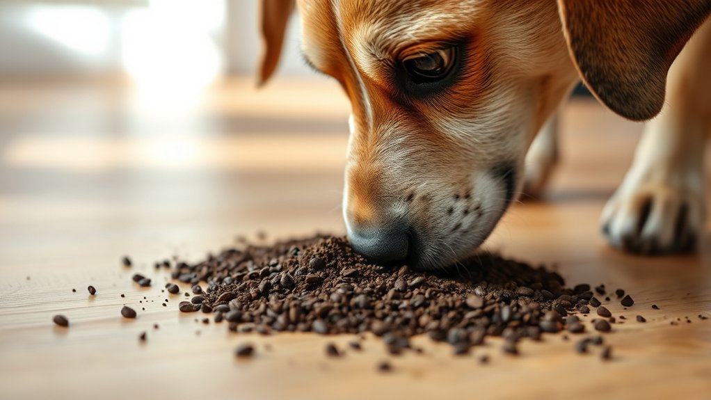 coffee grounds poison dogs