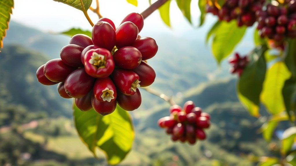 coffee growth in tropics