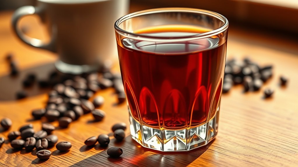 coffee liqueur caffeine content